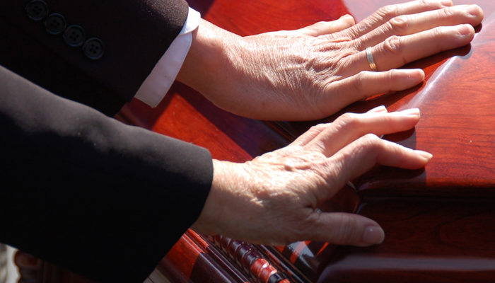 Husband and Wife Funeral Farewell